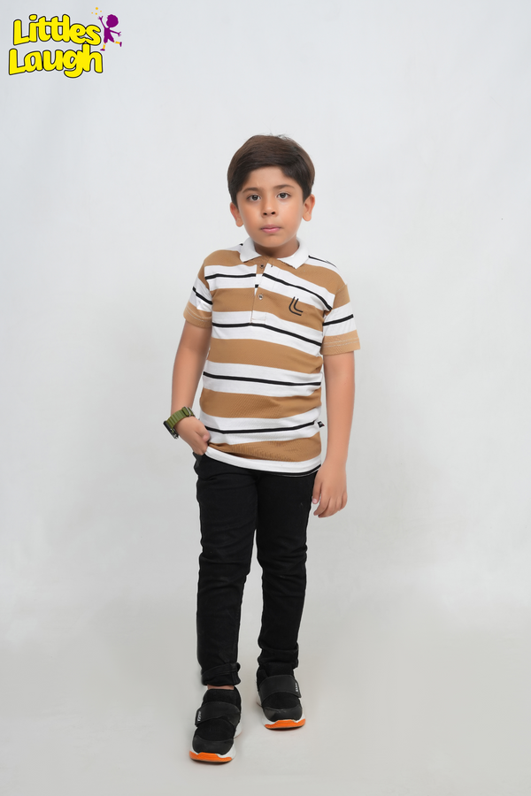 Striped Polo Shirt