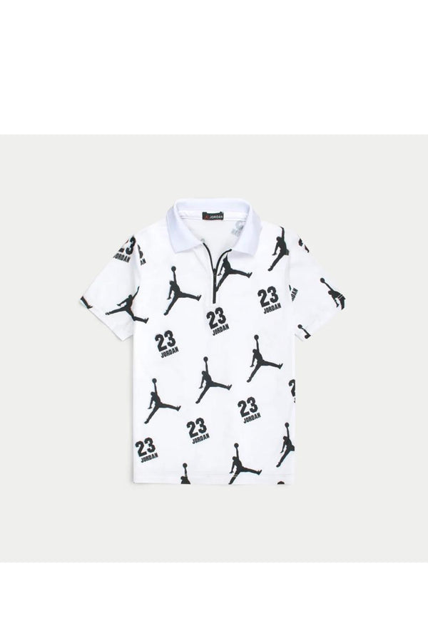 Vintage Captain White Polo Shirt